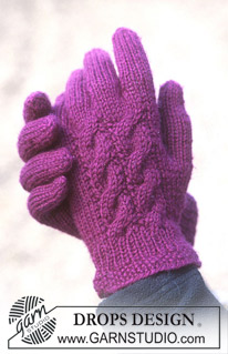 Free patterns - Gloves / DROPS 93-43
