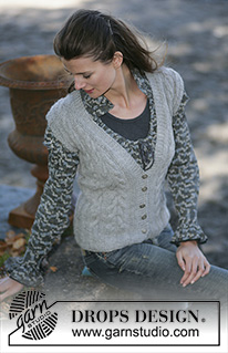 Free patterns - Dames Spencers / DROPS 96-8