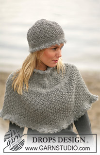 Free patterns - Poncho's voor dames / DROPS 98-30