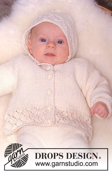 Lykkeliten / DROPS Baby 10-11 - DROPS hentesæt i Baby-ull.