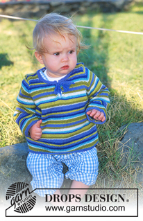 Free patterns - Swetry przez głowę dla niemowląt i małych dzieci / DROPS Baby 10-4