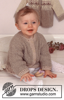 Free patterns - Swetry rozpinane dla niemowląt i małych dzieci / DROPS Baby 11-18