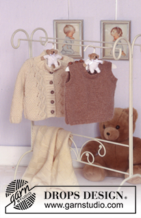 Free patterns - Swetry rozpinane dla niemowląt i małych dzieci / DROPS Baby 11-25