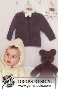 Free patterns - Koftor & Cardigans till baby / DROPS Baby 11-26