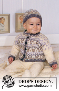 Free patterns - Sweterki dla małych dzieci z norweskimi motywami / DROPS Baby 11-6
