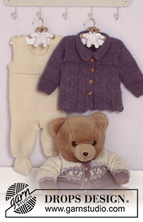 Free patterns - Swetry rozpinane dla niemowląt i małych dzieci / DROPS Baby 11-7