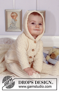Free patterns - Swetry rozpinane dla niemowląt i małych dzieci / DROPS Baby 11-9
