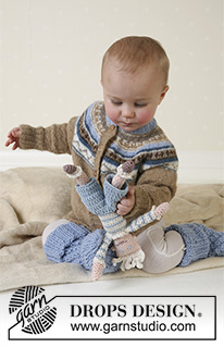 Free patterns - Dziecięce norweskie rozpinane swetry / DROPS Baby 13-15