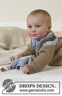 Free patterns - Sweterki dla małych dzieci z norweskimi motywami / DROPS Baby 13-15