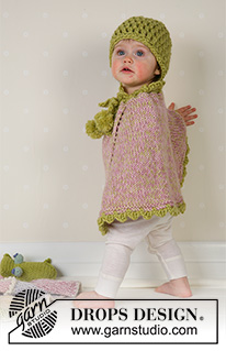 Free patterns - Babyponcho's / DROPS Baby 14-1