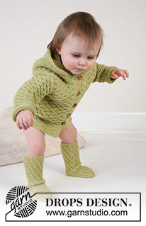 Free patterns - Wzory dla niemowląt i małych dzieci / DROPS Baby 14-10