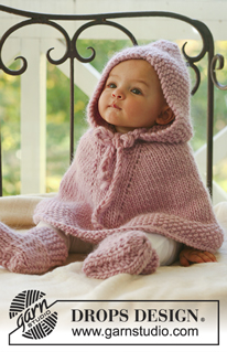 Free patterns - Babyponcho's / DROPS Baby 16-1