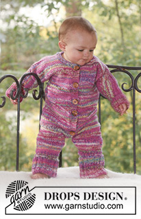 Free patterns - Sparkdräkter & Overaller till baby / DROPS Baby 16-4