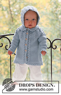Free patterns - Swetry rozpinane dla niemowląt i małych dzieci / DROPS Baby 17-1