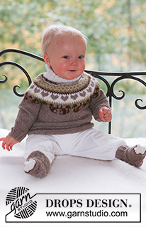 Free patterns - Swetry przez głowę dla niemowląt i małych dzieci / DROPS Baby 17-15
