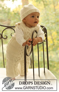 Free patterns - Sparkdräkter & Overaller till baby / DROPS Baby 17-3