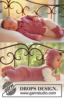 Free patterns - Body i kombinezony dla niemowląt i małych dzieci / DROPS Baby 18-14