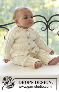 Free patterns - Swetry rozpinane dla niemowląt i małych dzieci / DROPS Baby 18-4