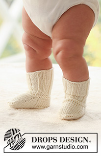 Free patterns - Baby Sokken en Slofjes / DROPS Baby 18-7