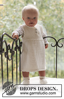 Free patterns - Sukienki dla niemowląt i małych dzieci / DROPS Baby 18-9