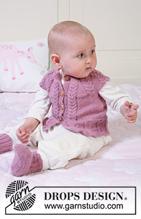 Free patterns - Topy i kamizelki dla niemowląt i małych dzieci / DROPS Baby 19-18