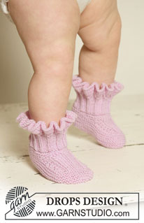 Free patterns - Baby Sokken en Slofjes / DROPS Baby 19-25