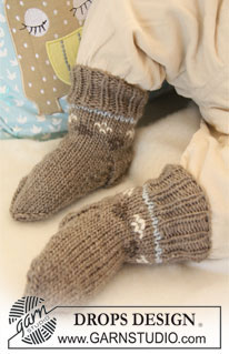 Free patterns - Vauvan sukat & tohvelit / DROPS Baby 19-29