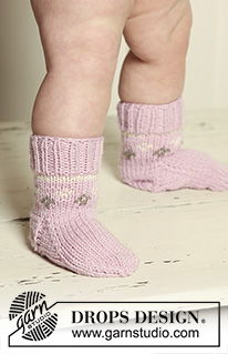 Free patterns - Baby Sokken en Slofjes / DROPS Baby 19-30