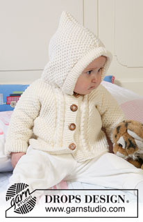 Free patterns - Swetry rozpinane dla niemowląt i małych dzieci / DROPS Baby 19-5