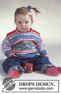 Free patterns - Vauvan sukat & tohvelit / DROPS Baby 2-4