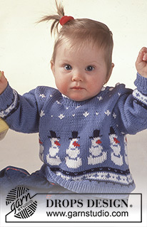 Free patterns - Swetry przez głowę dla niemowląt i małych dzieci / DROPS Baby 2-8