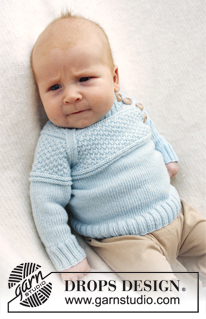 Free patterns - Swetry przez głowę dla niemowląt i małych dzieci / DROPS Baby 21-15