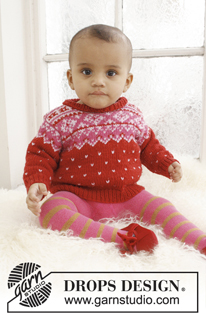 Free patterns - Norweskie dziecięce swetry przez głowę / DROPS Baby 21-18