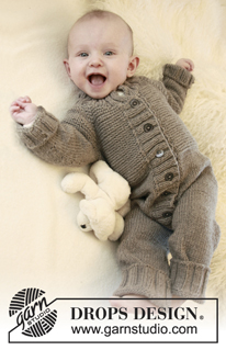 Free patterns - Sparkdräkter & Overaller till baby / DROPS Baby 21-23