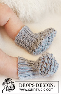 Free patterns - Calcetines y patucos para bebé / DROPS Baby 21-25