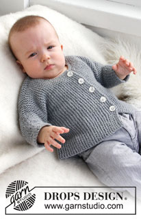 Free patterns - Koftor & Cardigans till baby / DROPS Baby 21-39