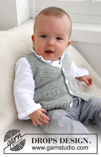 Free patterns - Topy i kamizelki dla niemowląt i małych dzieci / DROPS Baby 21-8