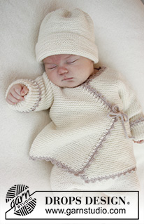 Free patterns - Koftor & Cardigans till baby / DROPS Baby 25-11
