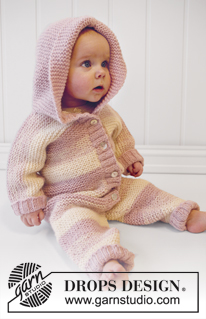 Free patterns - Sparkdräkter & Overaller till baby / DROPS Baby 25-17