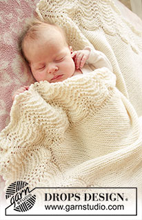 Free patterns - Kocyki dla niemowląt i małych dzieci / DROPS Baby 25-2
