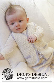 Free patterns - Topy i kamizelki dla niemowląt i małych dzieci / DROPS Baby 25-22