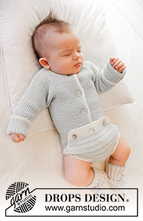 Free patterns - Bodies & monos para bebé / DROPS Baby 25-26