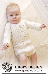 Free patterns - Body i kombinezony dla niemowląt i małych dzieci / DROPS Baby 25-30