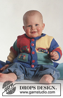 Free patterns - Koftor & Cardigans till baby / DROPS Baby 3-10