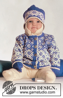 Free patterns - Dziecięce norweskie rozpinane swetry / DROPS Baby 3-11