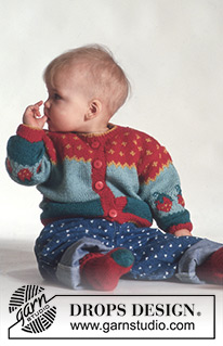 Free patterns - Koftor & Cardigans till baby / DROPS Baby 3-13