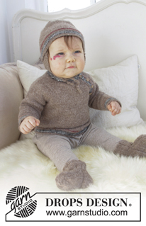 Free patterns - Swetry przez głowę dla niemowląt i małych dzieci / DROPS Baby 31-18