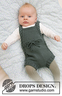 Free patterns - Sparkdräkter & Overaller till baby / DROPS Baby 33-21