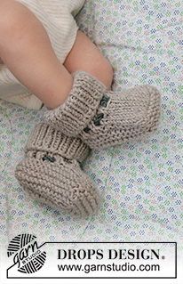 Free patterns - Baby Sokken en Slofjes / DROPS Baby 33-24
