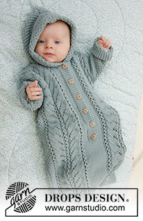 Free patterns - Śpiworki dla niemowląt i małych dzieci / DROPS Baby 33-7